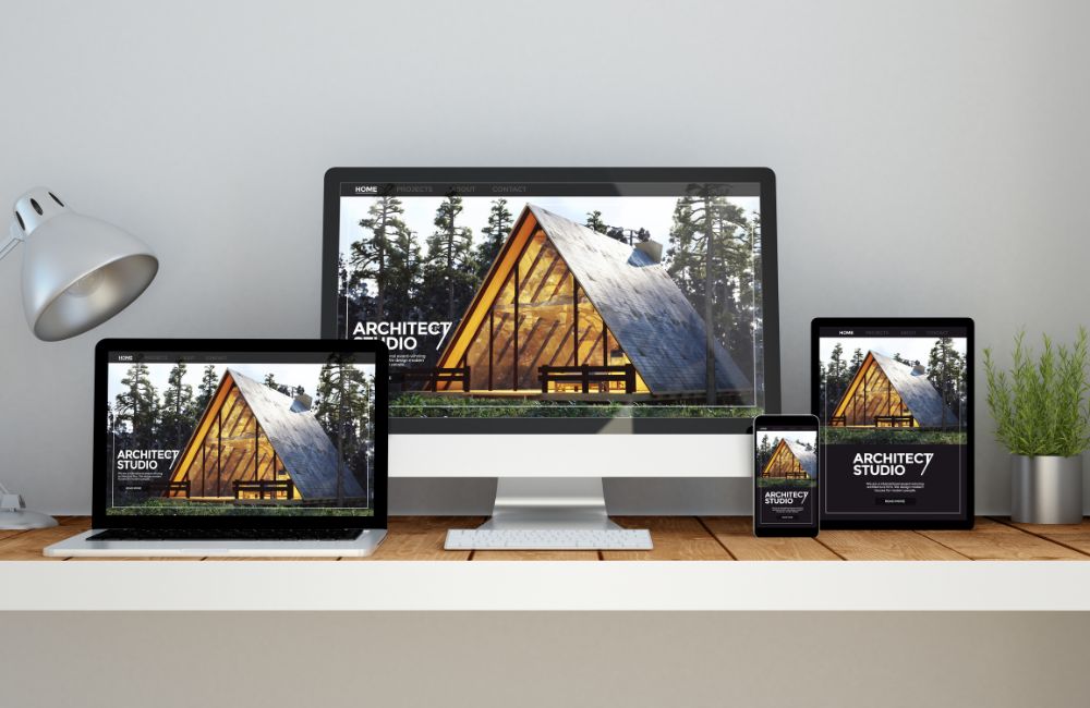 charlottenc website design company on different devices